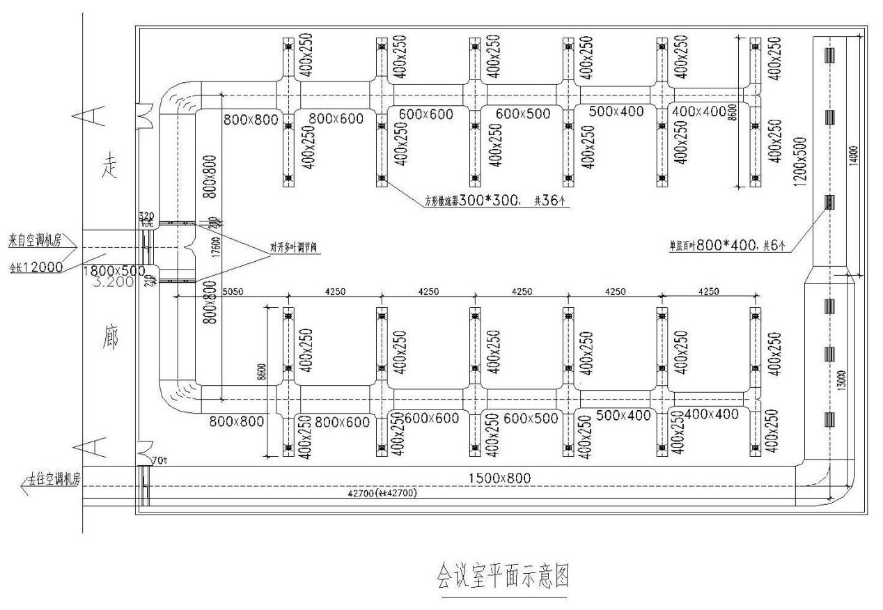 会议室平面示意图