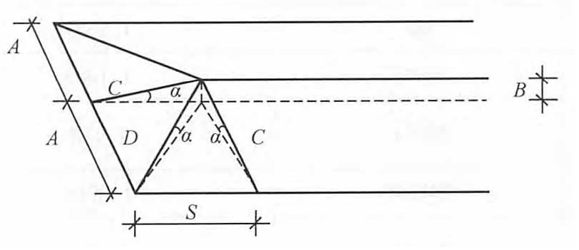 屋面坡度系数示意图